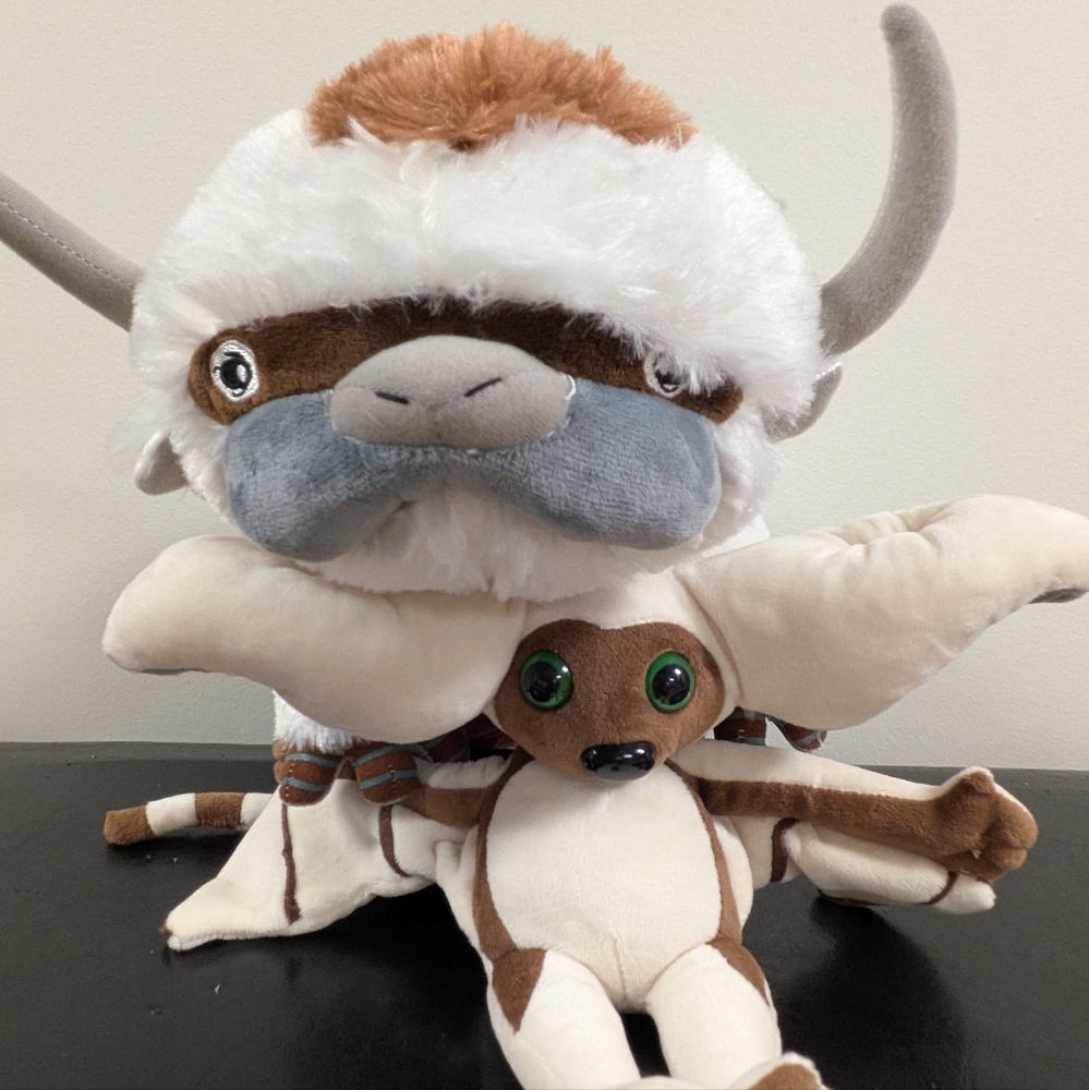 Avatar The Last Airbender Appa & Momo Plush Toy Set